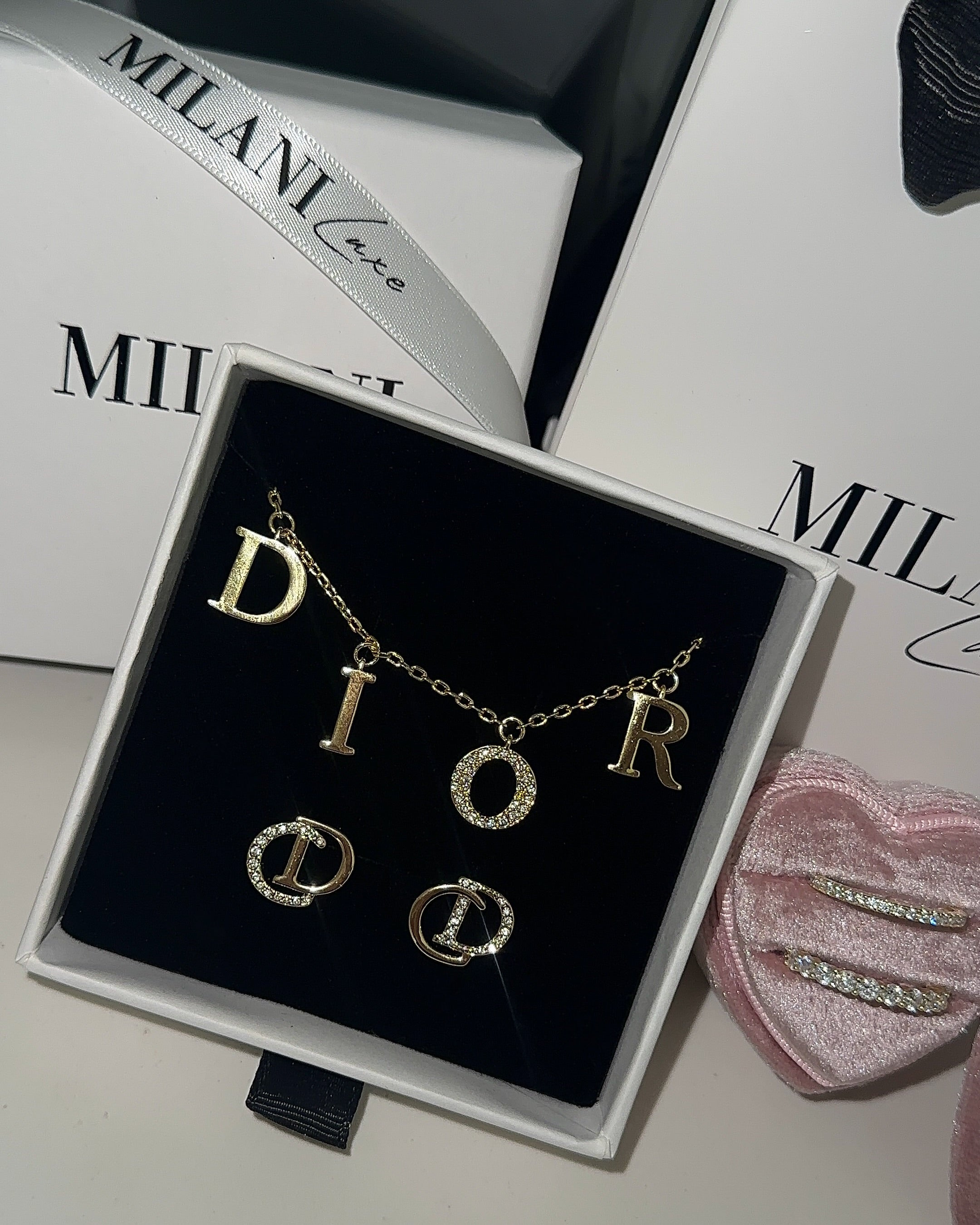 CD Ohrringe Silber