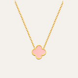 Baby Pink Clover Kette