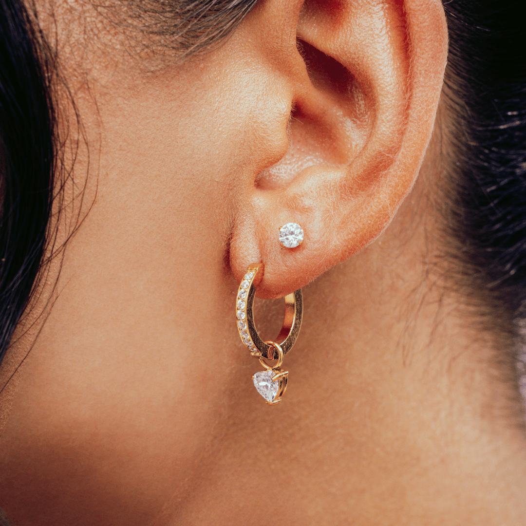 Falling Heart Ohrringe