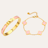 Baby Pink Armband Duo