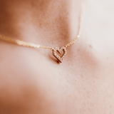 Herz Ohrring | Kette Set