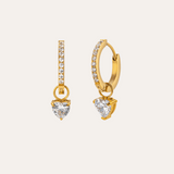 Falling Heart Ohrringe