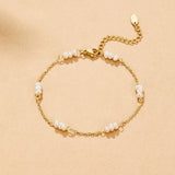 Alena Pearl Anklet