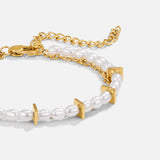 Aria Layered Pearl Bracelet