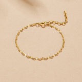 Leila Gold Chain Bracelet