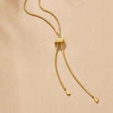 Lola 18K Gold Lariat Necklace