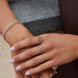 Silver Yulah Chain Ring