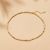 Alashan Stone Bead Necklace