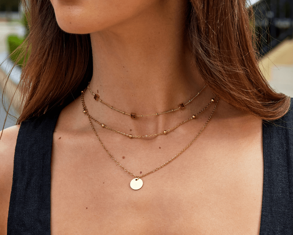 Alberta Red Crystal Necklace