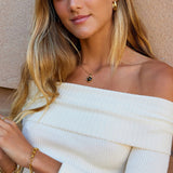 Amber Stone Pendant Necklace