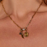 Amethyst Crystal Charm