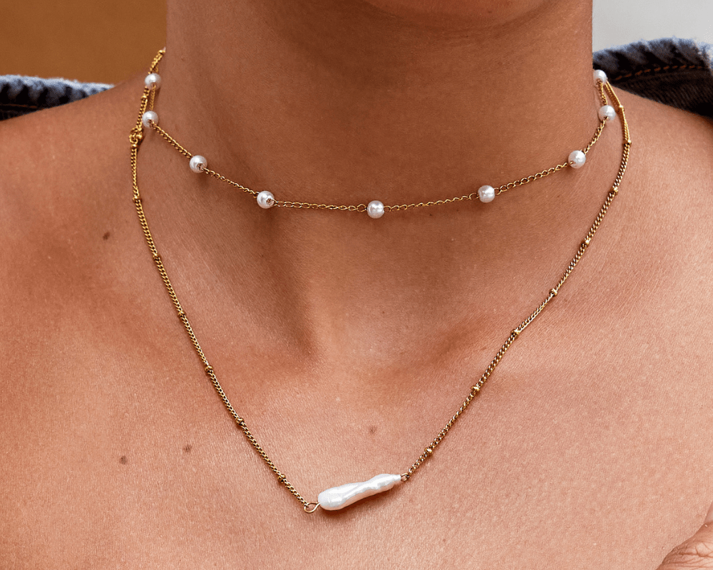 Atasha Baroque Pearl Necklace