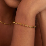 Aura Chain Gold Bracelet