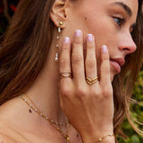 Ayla Three Toned Layered Ring