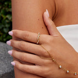 Bella Twist Pearl Ring