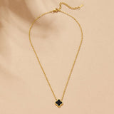 Black Clover Necklace