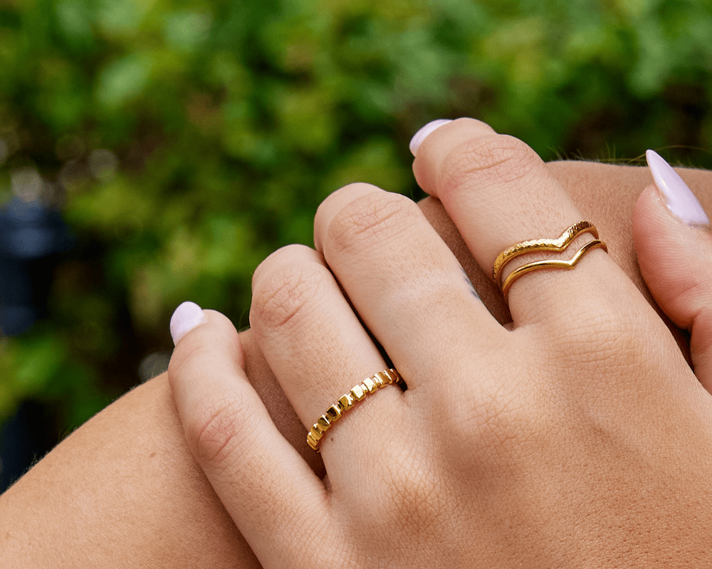 Callie Gold Band Ring