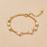 Callie Layered Pearl Bracelet