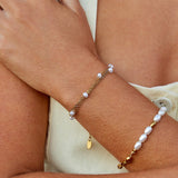 Callie Layered Pearl Bracelet