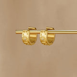 Celestial Gold Hoop Earrings