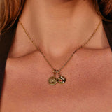 Celestial Sun & Moon Charm