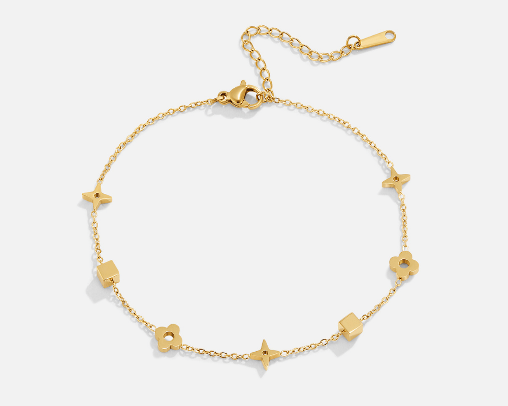 Charlie Gold Anklet