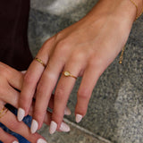 Clara Teardrop Stone Ring