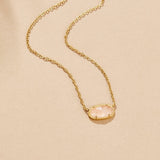 Ember Stone Pendant Necklace