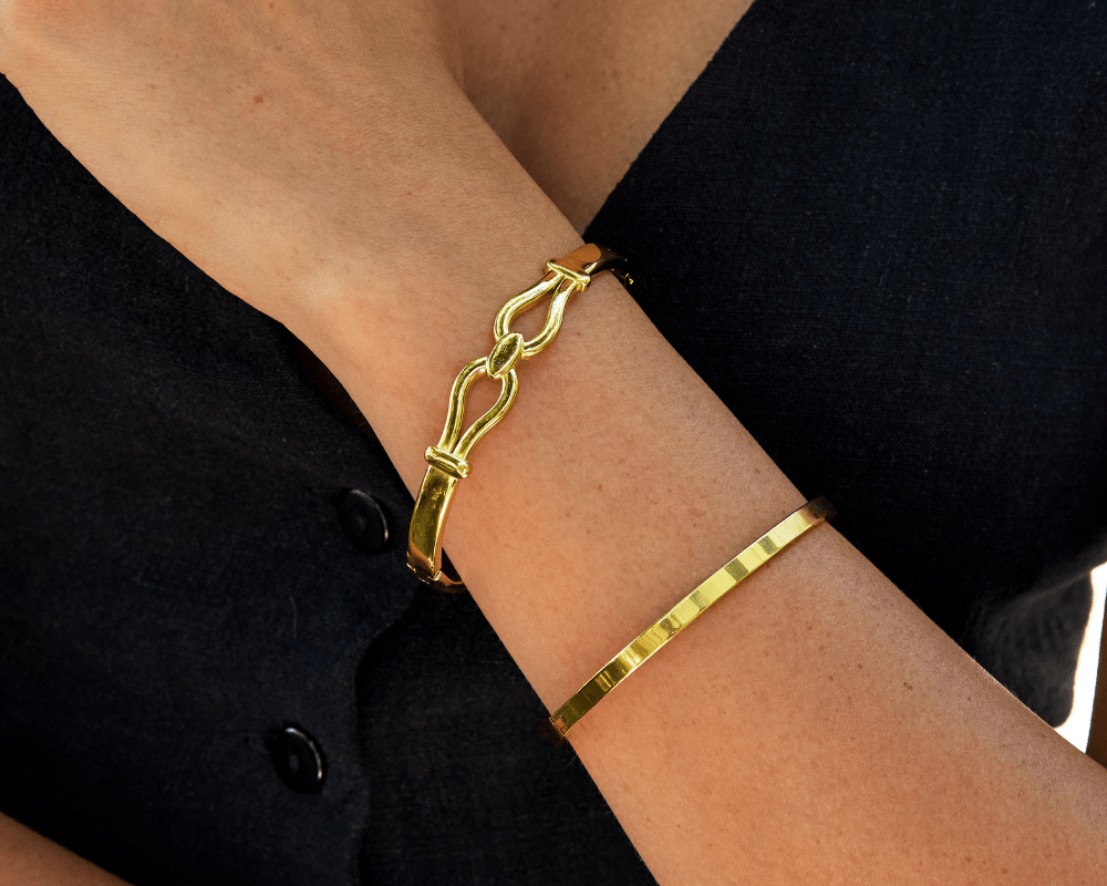 Felicity Gold Bangle