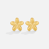 Flower Balloon Stud Earrings