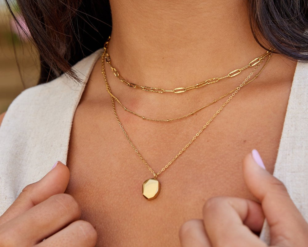 Geometric Pendant Necklace