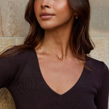 Gigi Crystal 18K Gold Necklace