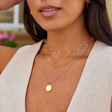 Gold Coin Necklace