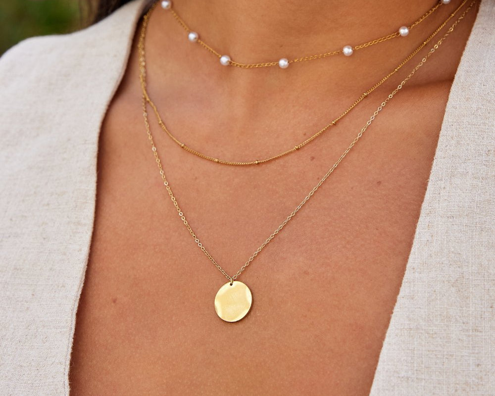 Gold Coin Necklace