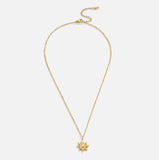 Golden Sunburst Necklace