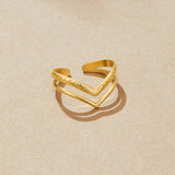 Harper Layered Wrap Ring