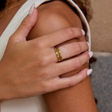 Hella Gold Stacked Ring