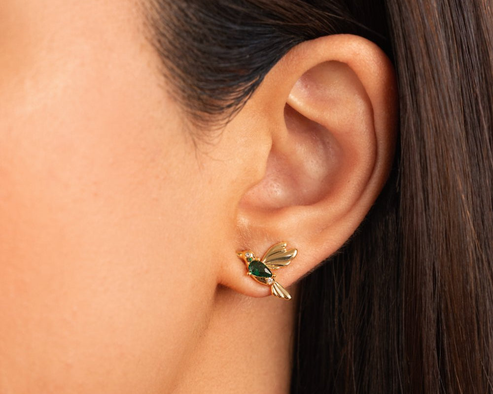Hummingbird Stud Earrings