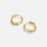Lala Twisted Hoop Earrings