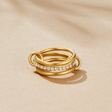 Layered Kaili Gold Ring