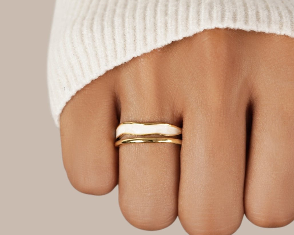 Layered Sahara Gold Ring