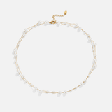 Layered Tori Pearl Necklace