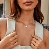 Leonore Baguette Crystal Ring