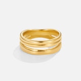 Lia Layered Gold Ring
