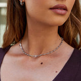 Link Chain Silver Necklace