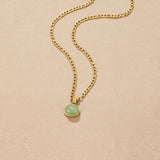 Liza Jade Pendant Necklace