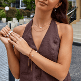 Louise Double Pearl Pendant Necklace