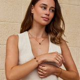 Lucky Red Clover Leaf Bracelet