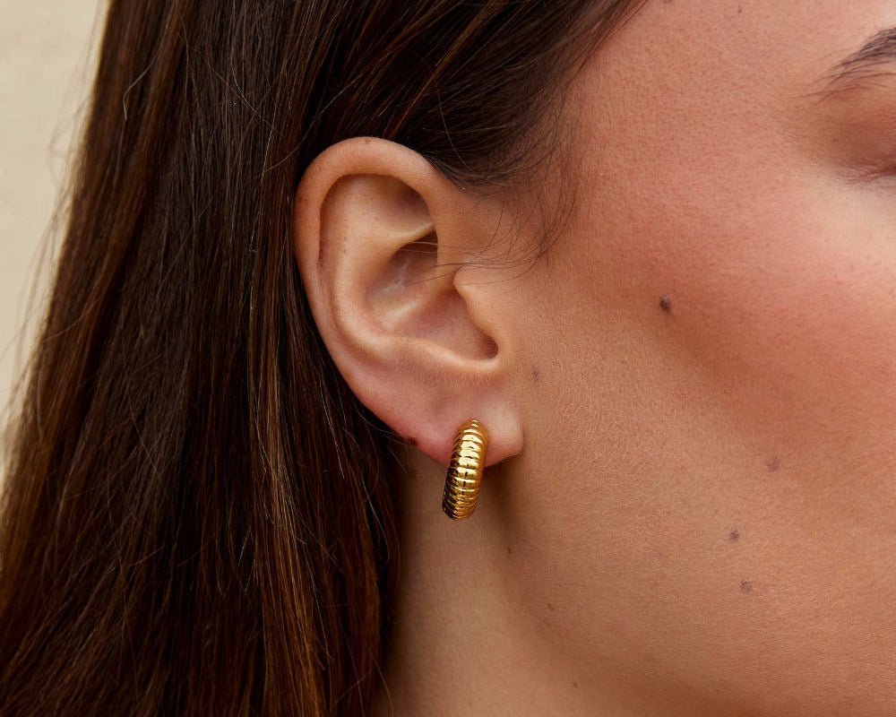 Lulu Spring Hoop Earrings