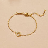Luxe Crystal Clover Bracelet